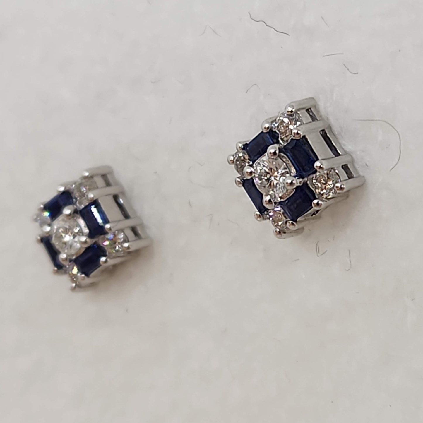 Diamond and Sapphire Set