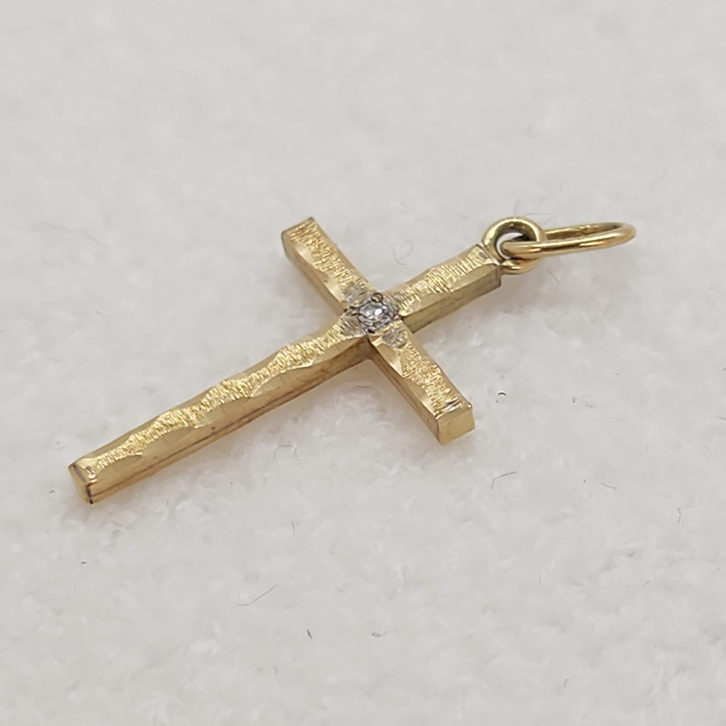 Diamond Cross Pendant