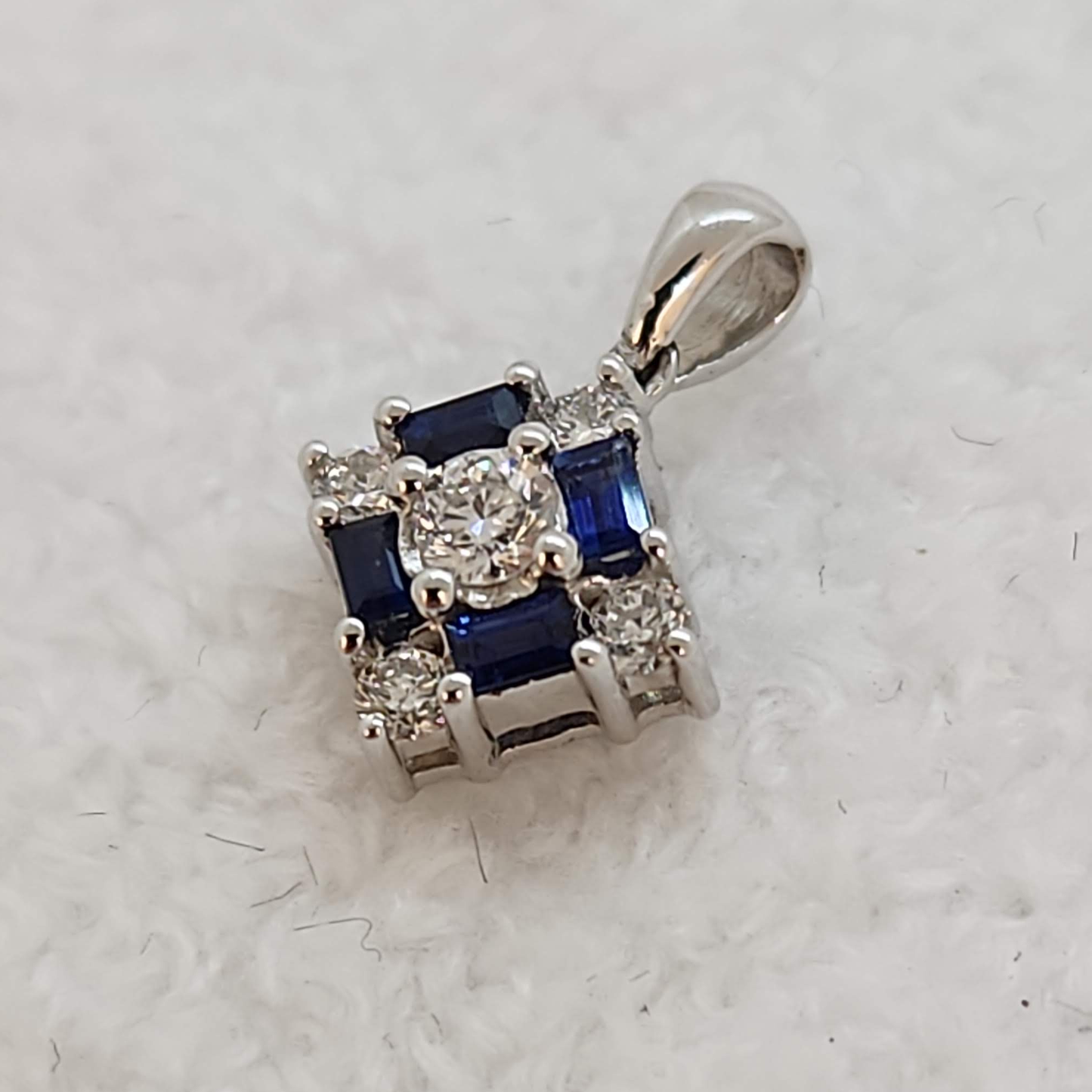 Diamond and Sapphire Set