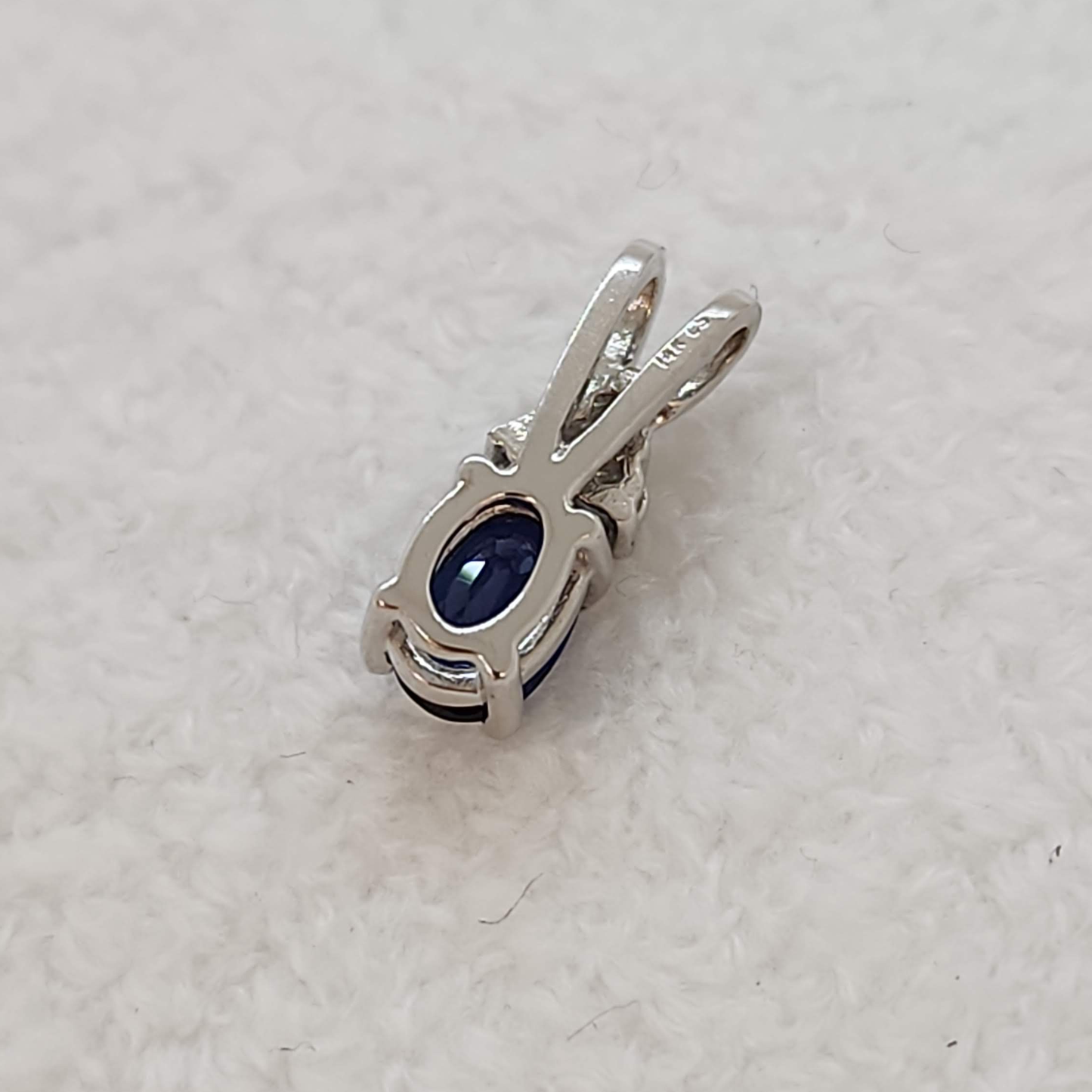 Sapphire and Diamond Pendant