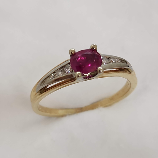 Ruby and Diamond Ring