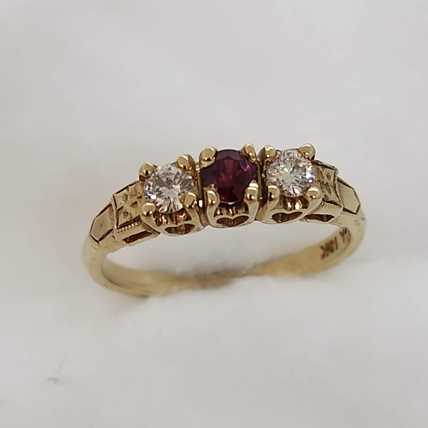 Ruby and Diamond Ring