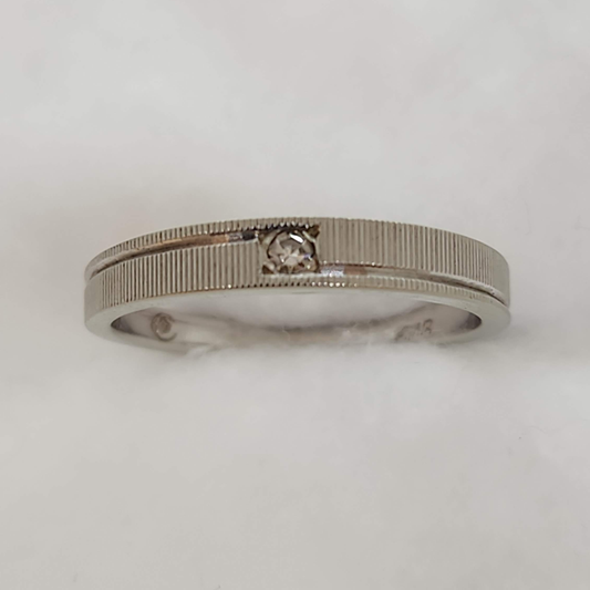 Diamond Textured Ring