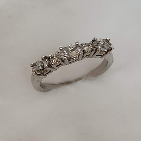 Diamond Marquise Band