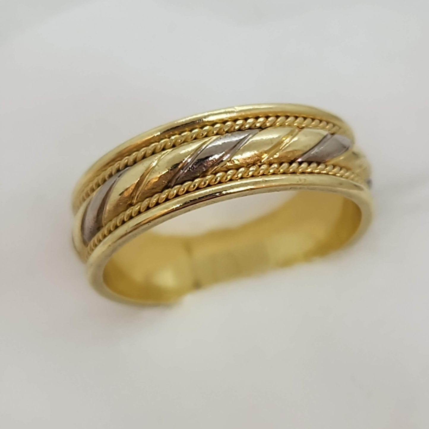 Twist Wedding Band